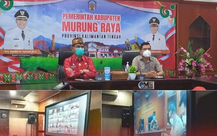 Sekda Murung Raya Ikuti Rakor Persiapan Peringatan Hari Otonomi Daerah