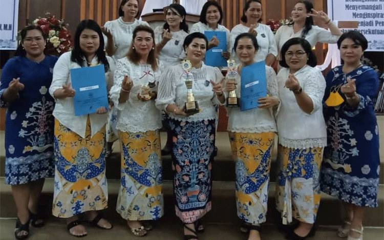 PWKI Gumas Juara Umum Kegiatan Perayaan Paskah dan Rapat Konsolidasi se-Kalteng