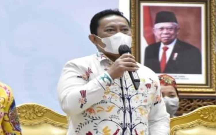 Wagub Kalteng Ingatkan Pihak Terkait Tetap Berupaya Menjaga Kasus Covid-19 Tidak Meningkat