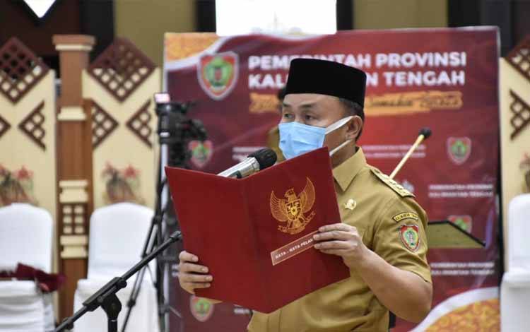 Gubernur Kalteng Harap Sekda Definitif Kerja Keras Kerja Cerdas
