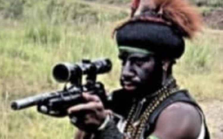 Luki Murib, anggota KKB yang tewas saat baku tembak dengan Satgas Gakkum Damai Cartenz di Kabupaten Puncak, Papua, Sabtu (23/4/2022)