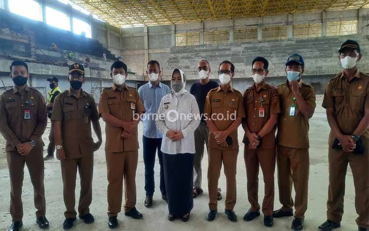 Pembangunan GOR Sport Center Dekati 80 Persen