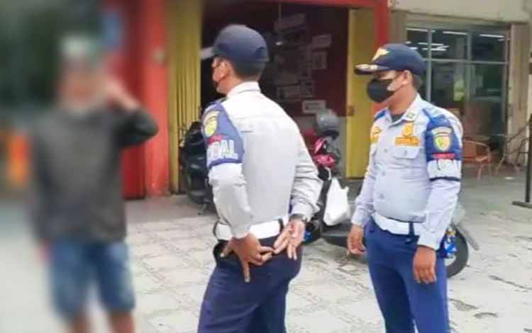 Dishub Palangka Raya Amankan Jukir Ilegal