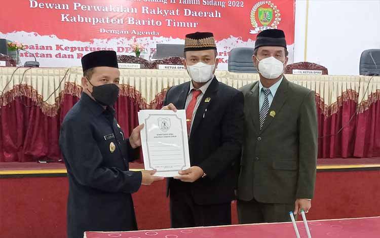 Ketua DPRD Barito Timur Harap Rekomendasi Pansus LKPj Jadi Pedoman Penyelenggaraan Pemerintahan