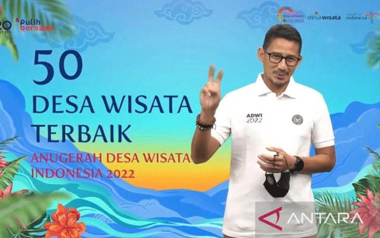 Sandiaga Bakal Berkunjung ke 50 Desa Wisata yang Lolos ajang ADWI 2022