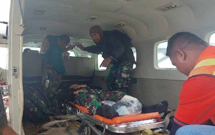 2 Prajurit Yonif R 408/SBH Tertembak saat Dihadang KKB