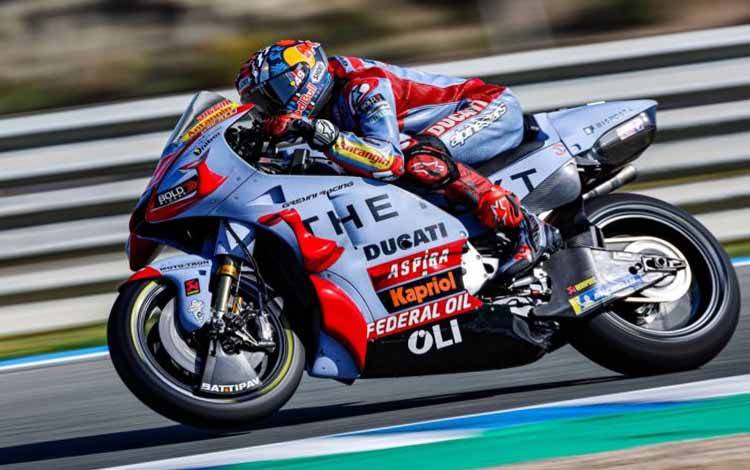 Pebalap Gresini akan Manfaatkan Peluang untuk Rebut Poin di Jerez