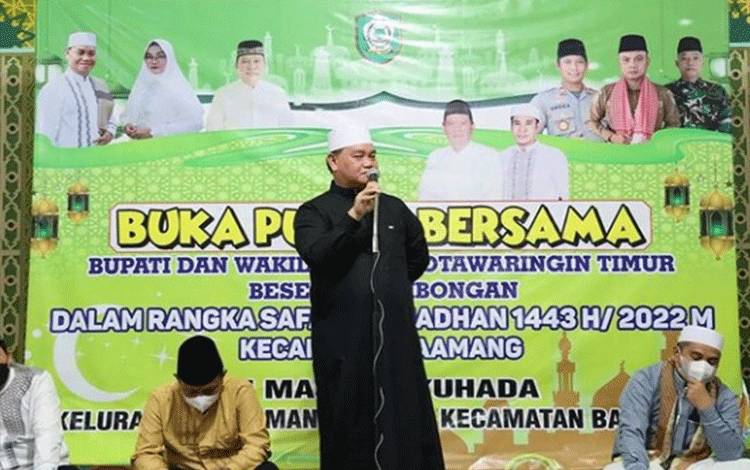Semua SOPD dan Pengurus Masjid Ikut Pawai Takbiran Keliling di Sampit