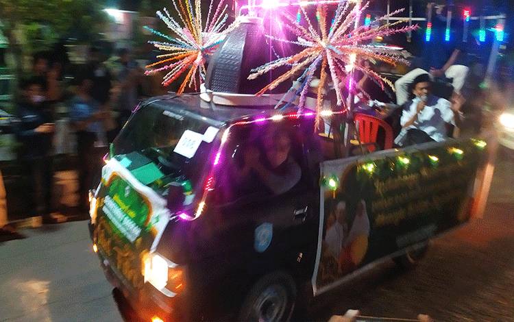 Malam Takbiran di Sampit Berlangsung Semarak