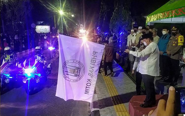 Bupati Kotim Terharu Akhirnya Bisa Laksanakan Takbiran Keliling