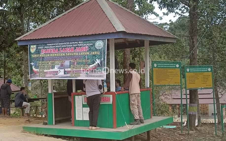 Ini Wahana Primadona di Tahura Lapak Jaru Gunung Mas
