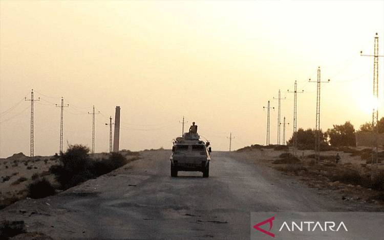 Serangan di Sinai Tewaskan 11 Tentara Mesir
