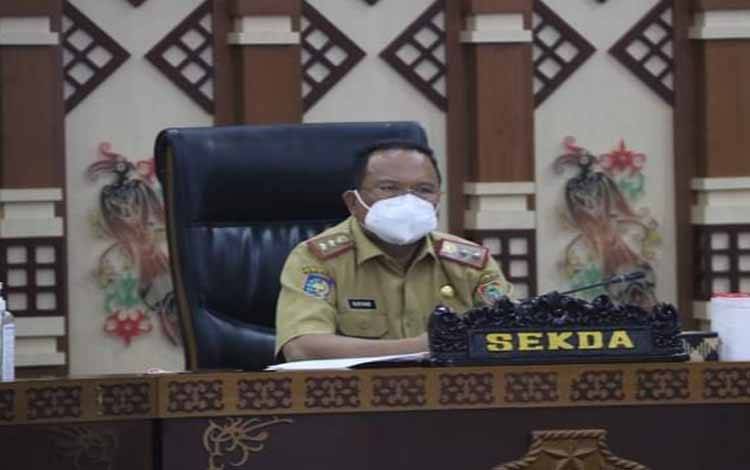 Sekda Kalteng Minta Perangkat Daerah Perkuat Komunikasi Lintas Sektoral