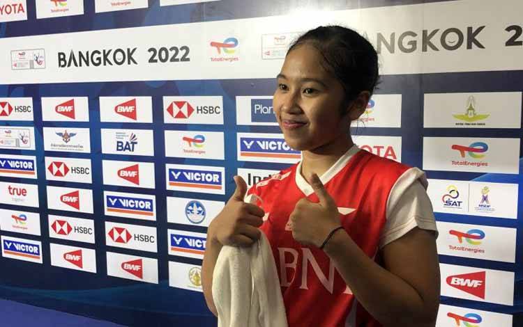 Aisyah Tambah Keunggulan Bagi Indonesia atas Prancis jadi 3-0