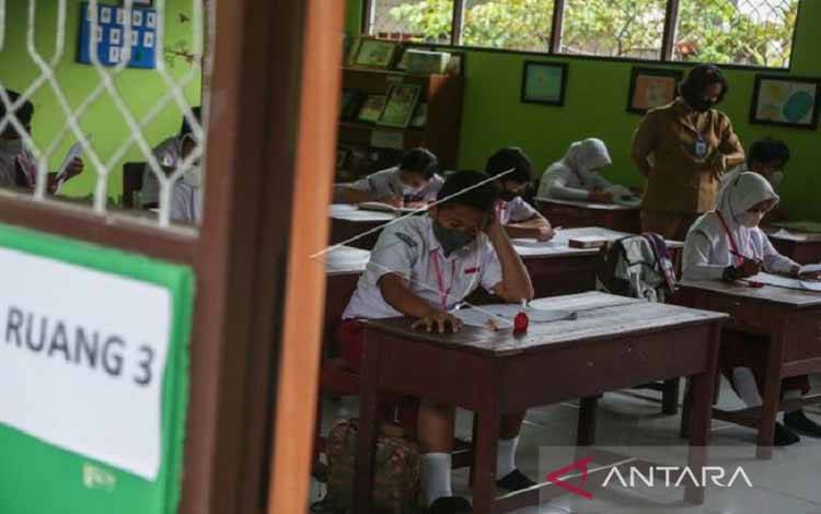 4.038 Murid SD Ikuti Ujian Sekolah di Palangka Raya