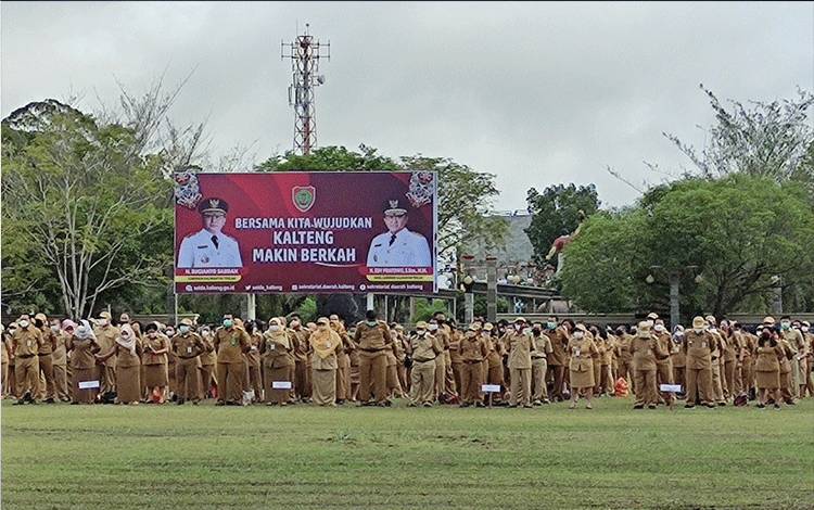 Pemprov Kalteng tak menerapkan kebijakan WFH untuk pegawai.