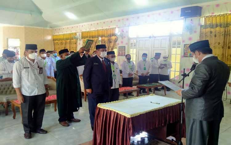 Ini Harapan Kepala Kemenag Kapuas Usai Lantik Kasi Pendidikan Madrasah
