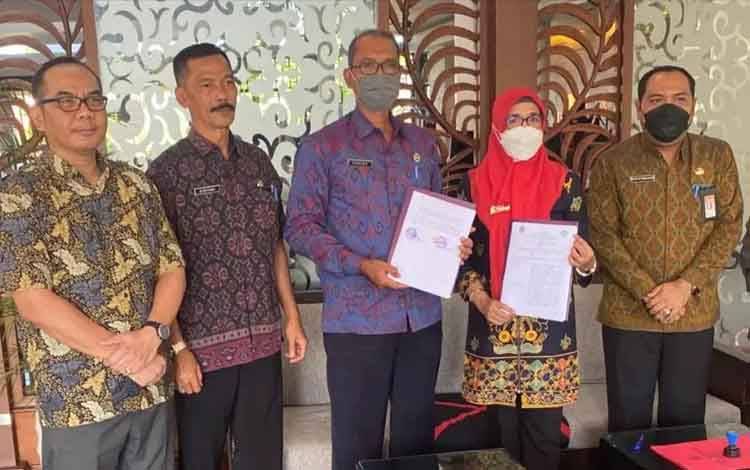 Percepat Pengembangan Koperasi, Diskop dan UMKM Kalteng Jalin Kerja Sama dengan Bali