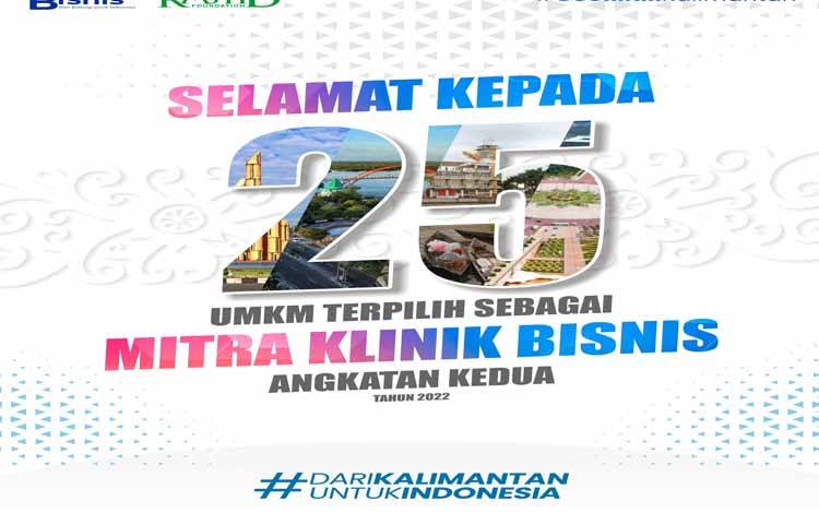 25 UMKM Terpilih sebagai Mitra Klinik Bisnis 2022