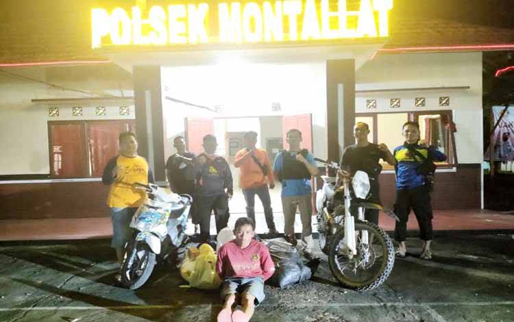 Polsek Montallat Amankan Residivis Kasus Pencurian