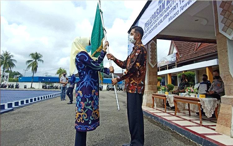 Sekda Barito Utara Lepas Kontingen FBIM 2022