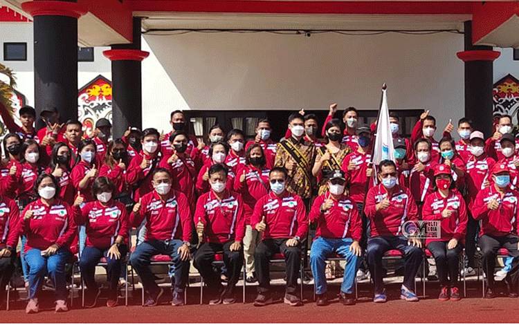 Wabup Berharap Kontingen Isen Mulang Mampu Dulang Prestasi Terbaik