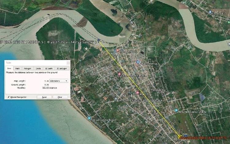 SAR Merauke Cari ABK KM Gili Manuk 05 yang Jatuh di Sungai Maro
