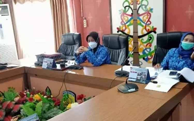 Setwan DPRD Palangka Raya Evaluasi Kinerja Pegawai