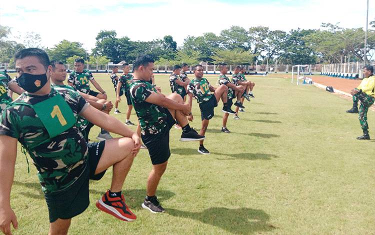 Tingkatkan dan Ukur Kemampuan Fisik Prajurit, Kodim 1013 Muara Teweh Gelar Garjas Periodik?