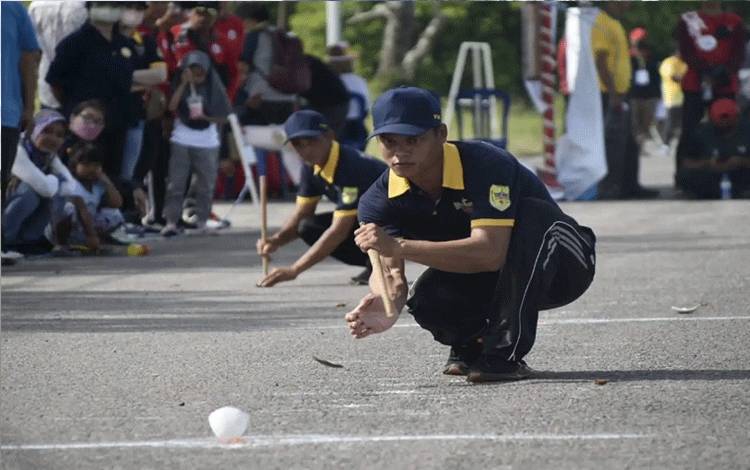 Perlombaan di FBIM 2022 Berlanjut, Mainkan Lomba Balogo