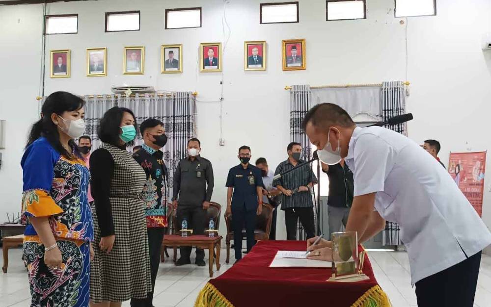 Ini Nama Pengurus Forum Kabupaten Gunung Mas Sehat yang Baru Dikukuhkan