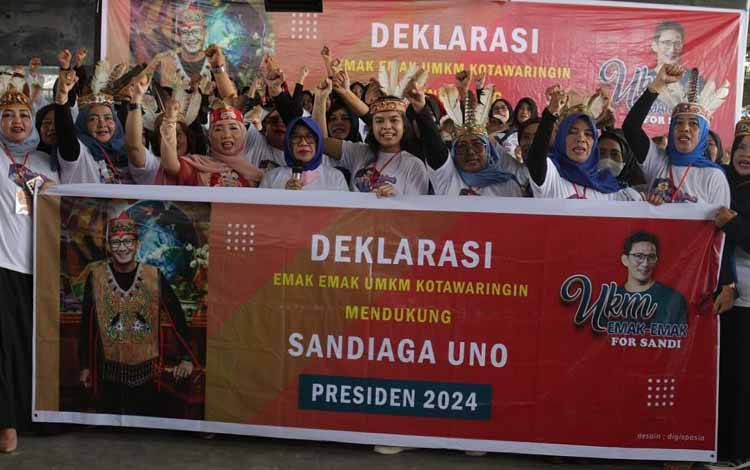 Warga Kalteng Dukung Sandiaga Uno Jadi Presiden 2024