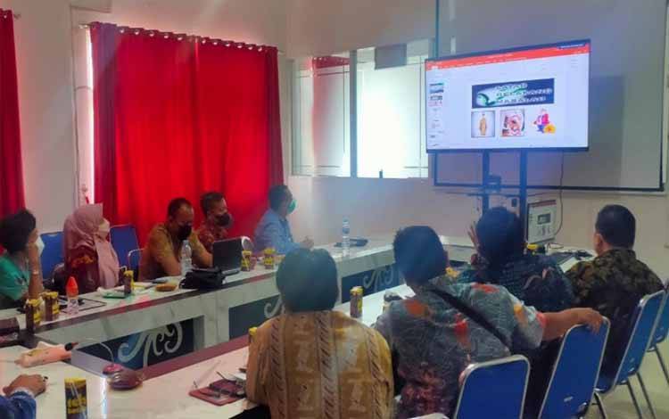 Inspektorat Kalteng Ikuti Diskusi Pengawasan Desa Bersama Kementerian