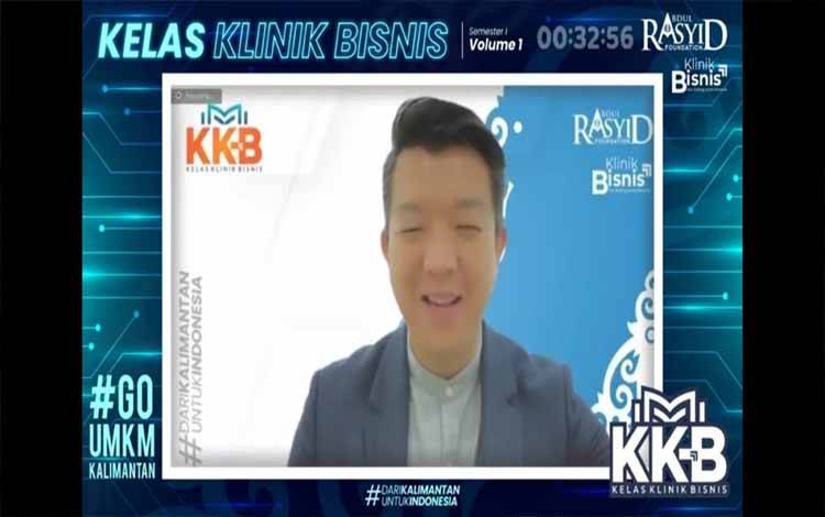 Business Coach, Ferry Dafira dalam Kelas Klinik Bisnis