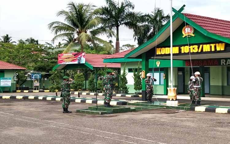 Kodim 1Muara Teweh Gelar Upacara Hari Kebangkitan Nasional