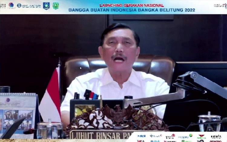 Luhut: Komitmen Belanja Produk dalam Negeri Capai Rp800 Triliun
