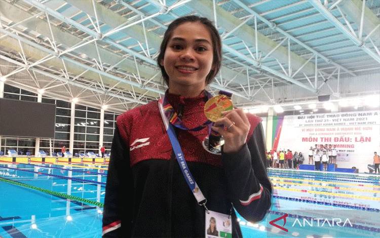 Janis Rosalita Tambah Satu Emas Renang Sirip