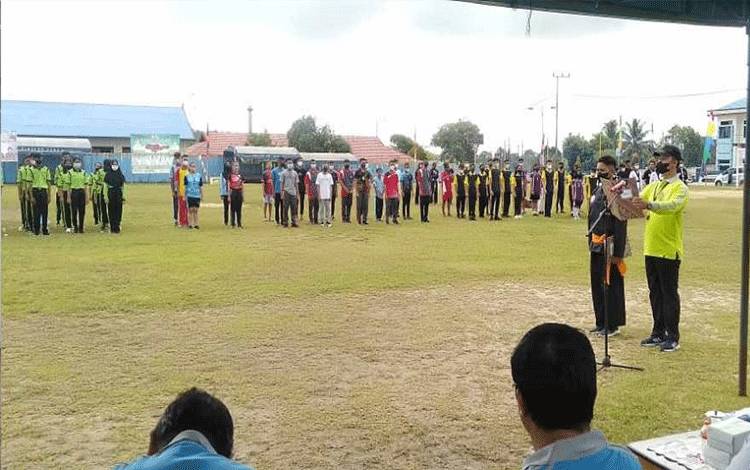 140 Pelajar Ikuti Pekan Olahraga Pelajar Kabupaten Gunung Mas 2022?