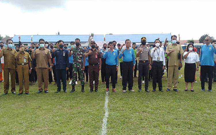 Begini Kata Bupati Terkait Pekan Olahraga Pelajar Kabupaten Gunung Mas 2022?