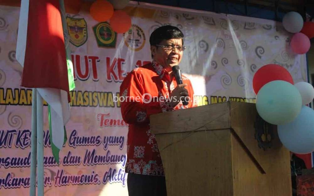 Ini Pesan Penting Kepala Disdikpora Gunung Mas pada Peringatan HUT KEPPMA