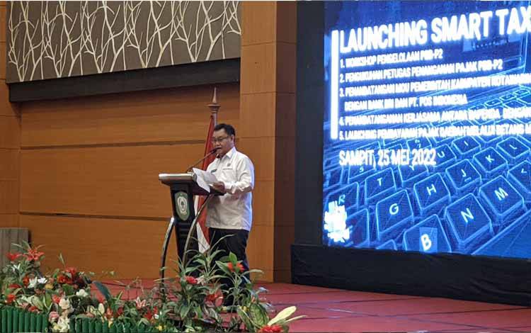 Permudah Pembayaran Pajak, Pemkab Kotim Launching Smart Tax Kotim