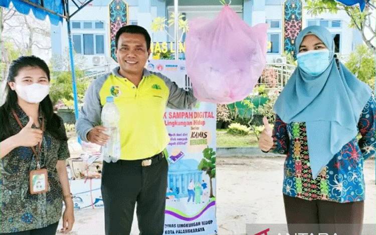 DLH Palangka Raya Perkuat Layanan Bank Sampah Digital