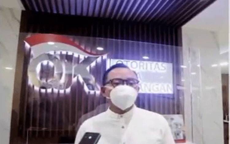 Kepala Otoritas Jasa Keuangan atau OJK Perwakilan Kalimantan Tengah, Otto Fitriandy.