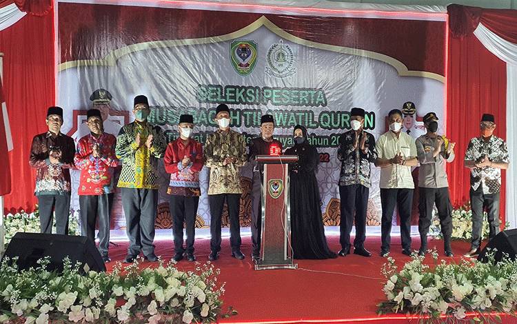 Bupati Seruyan Buka Seleksi Peserta MTQ di Pembuang Hulu