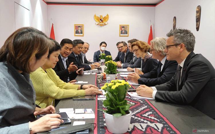 Menjajaki Kerja Sama Baru dan Bawa Misi B20 Lewat Gelaran WEF
