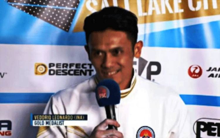 Atlet Panjat Tebing Indonesia Veddriq Juara di Amerika Serikat