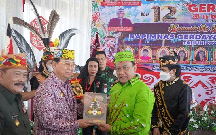 Wagub Kalteng Harap Gerdayak Tetap Junjung Tinggi Semangat Kebersamaan