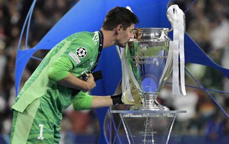 Thibaut Courtois Pemain Terbaik Final Liga Champions