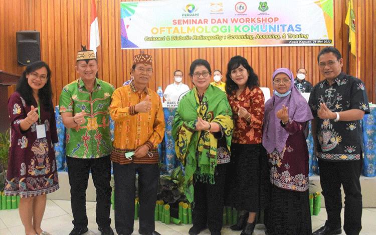 Pemkab Kapuas Apresiasi Rencana Pembangunan Pusat Layanan Kesehatan Mata