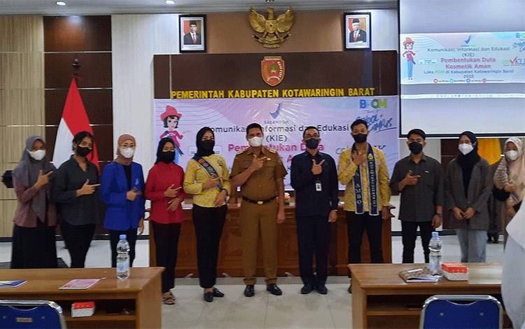 Loka POM Kobar Gelar Pemilihan Duta Kosmetik Aman